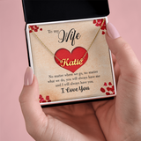 Heartfelt Name Necklace — Personalized Keepsake