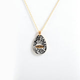 Women's Sunflower Necklace and Pendant