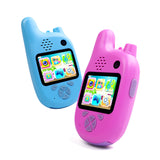 Walkie-Talkie for Kids with Cartoons, Games and Camera