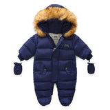 Full-Body Baby/Toddler Jumpsuit with Gloves