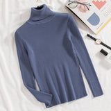 Women's Knitted (V and Turtle-Neck) Sweaters