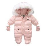 Full-Body Baby/Toddler Jumpsuit with Gloves