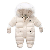 Full-Body Baby/Toddler Jumpsuit with Gloves