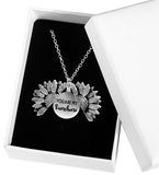Women's Sunflower Necklace and Pendant