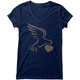 Womens Peace and Love V-Necks with Matching Baby Sizes