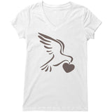 Womens Peace and Love V-Necks with Matching Baby Sizes