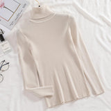 Women's Knitted (V and Turtle-Neck) Sweaters