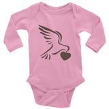 Peace and Love Baby Bodysuits (Short and Long Sleeve)