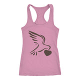 Women's Peace and Love Comfort Tees (with Baby/Toddler Sizes)