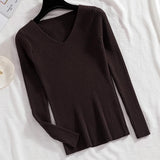 Women's Knitted (V and Turtle-Neck) Sweaters