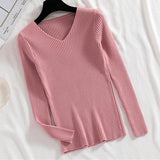 Women's Knitted (V and Turtle-Neck) Sweaters