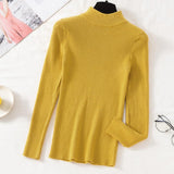 Women's Knitted (V and Turtle-Neck) Sweaters