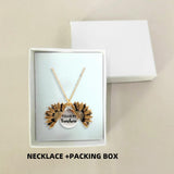 Women's Sunflower Necklace and Pendant