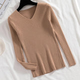 Women's Knitted (V and Turtle-Neck) Sweaters