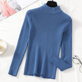 Women's Knitted (V and Turtle-Neck) Sweaters
