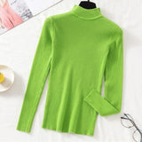 Women's Knitted (V and Turtle-Neck) Sweaters
